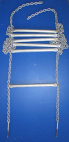 Rope ladder made from chain