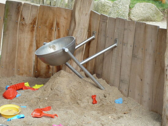 Produktbild Spielplatz Sandschaukel - Sandsieb #3