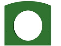 Produktbild Anschlusspaneel PE grün