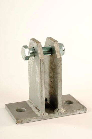 Produktbild Seilhalter, Kantholz, verzinkt