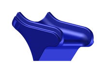 Produktbild Modul Auslauf blau