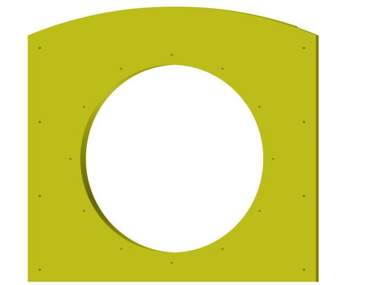 Produktbild Anschlusspaneel PE gelb