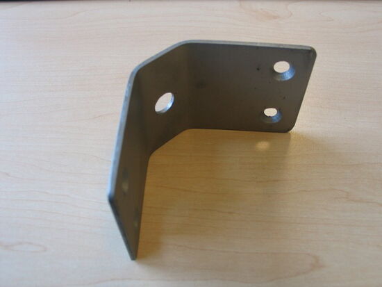 Produktbild Edelstahlmontagewinkel 90 Grad #1