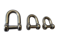 Edelstahlschäkel Ø 6 mm ohne Mutter