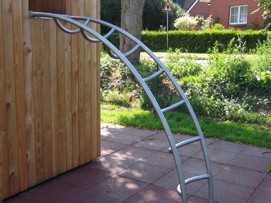 Produktbild Podesthöhe: 200 cm. Edelstahl