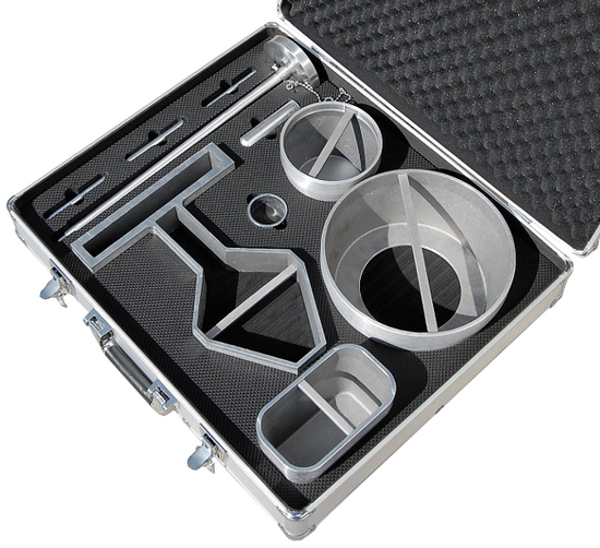 Spezialkoffer Premium mit Schaumeinsatz für Prüfkörpersets