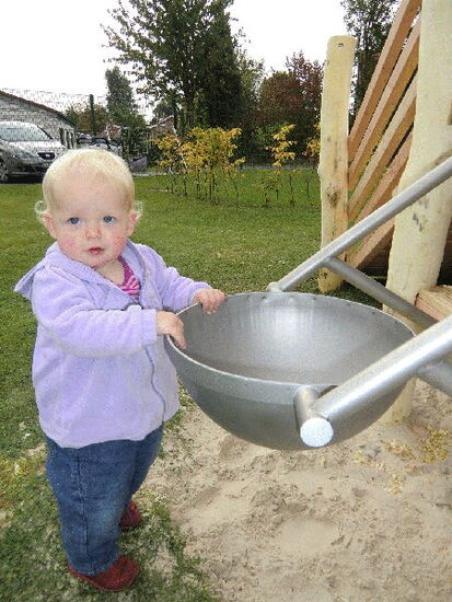 Produktbild Spielplatz Sandschaukel - Sandsieb #2