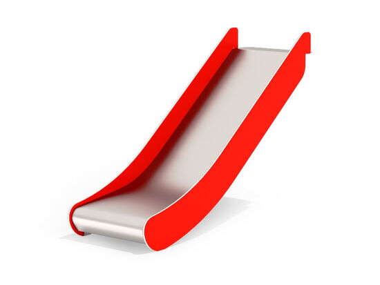 Produktbild Edelstahlrutsche mit HDPE Seitenwangen #1