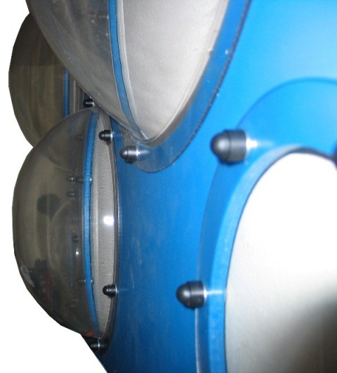 Produktbild Rundes Kunststofffenster flach #4