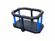 Commercial safety rubber Cradle swing seat