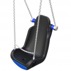Inclusion cup swing seat  with front chain