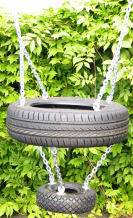 Double swing tire