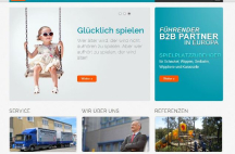 New Website with inquiry basket online